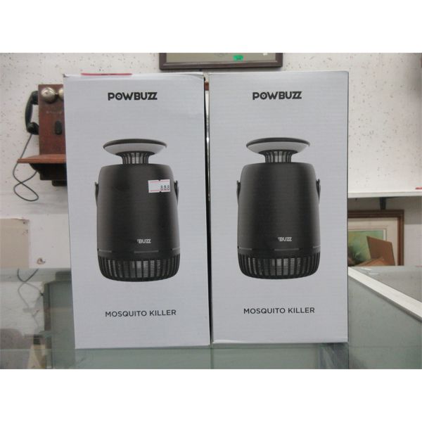 2 New PowBuzz Portable Mosquito Killers