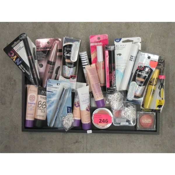 20 Pcs. Lot of Mascara, Eyeshadow, Foundation and More