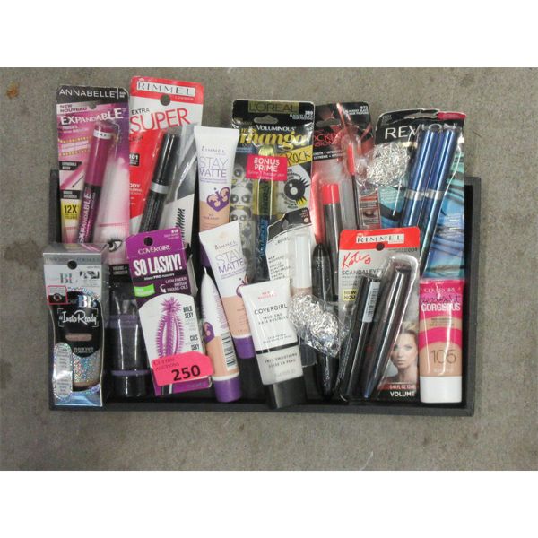 20 Pcs. Lot of Mascara, Eyeshadow, Foundation and More