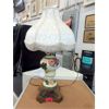 Image 1 : Vintage China Table Lamp - 27" tall at top of shade