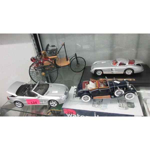 4 Die Cast Scale Model Vehicles