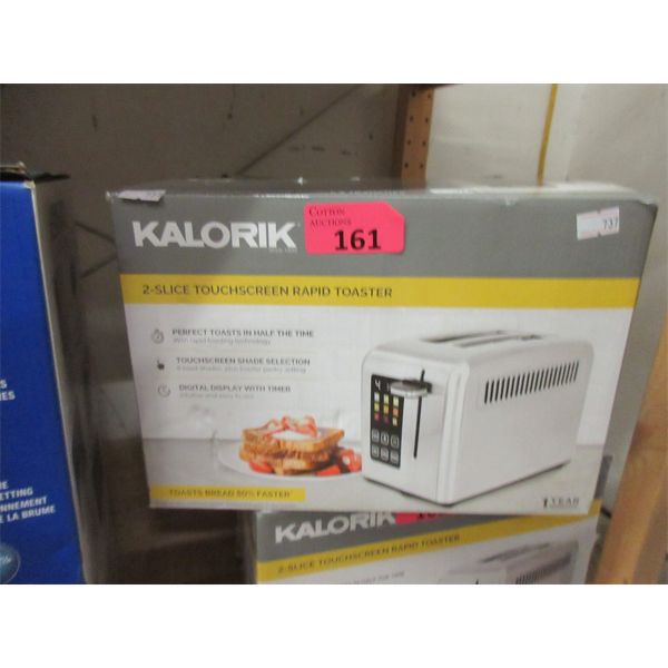 Kalorik 2-Slice Touchscreen Rapid Toaster