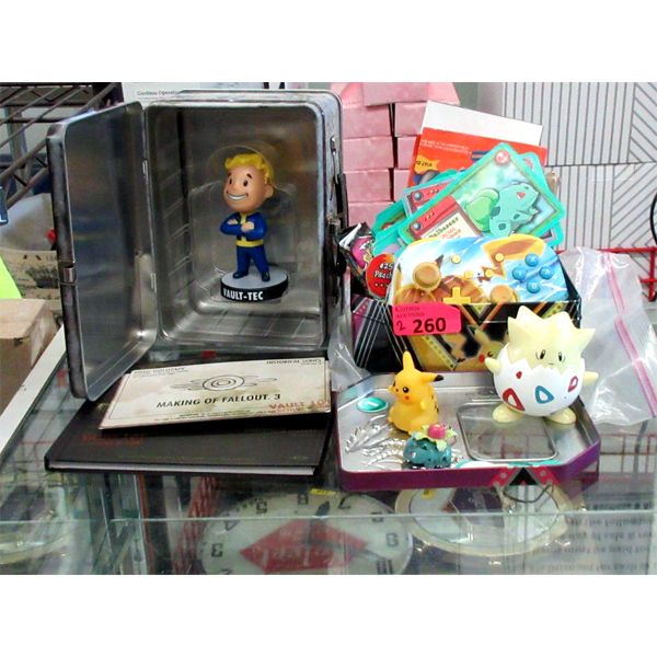 Fallout 3 and Pokemon Collectibles