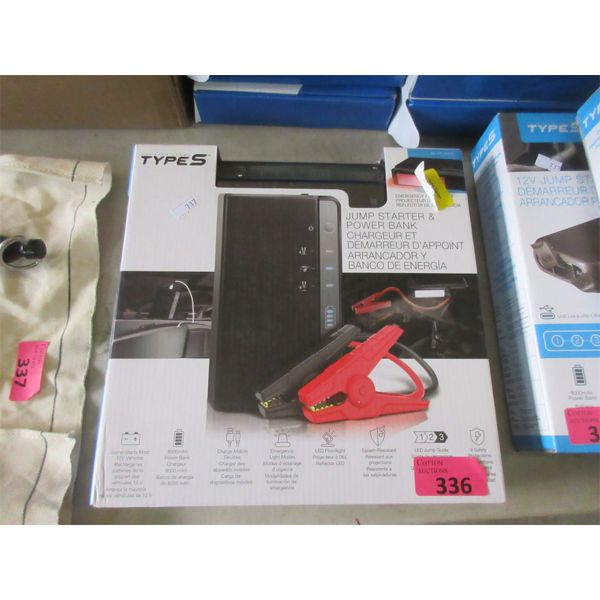 Type S 12V Jump Starter & Power Bank