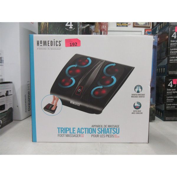 Homedics Triple Action Shiatsu Foot Massager