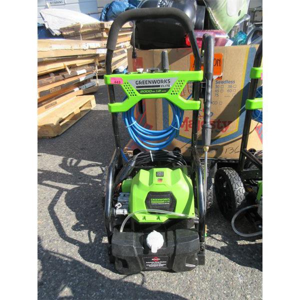 Greenworks 2000 PSI Electric Pressure Washer