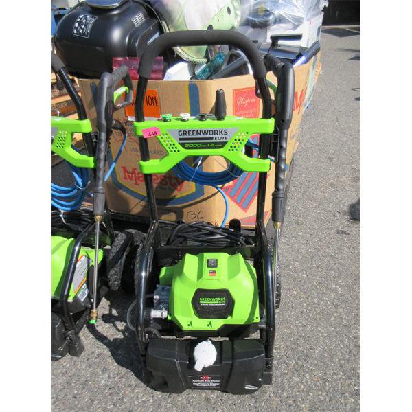 Greenworks 2000 PSI Electric Pressure Washer