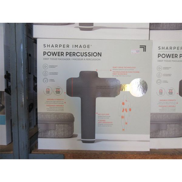 Sharper Image Power Percussion Massage Gun