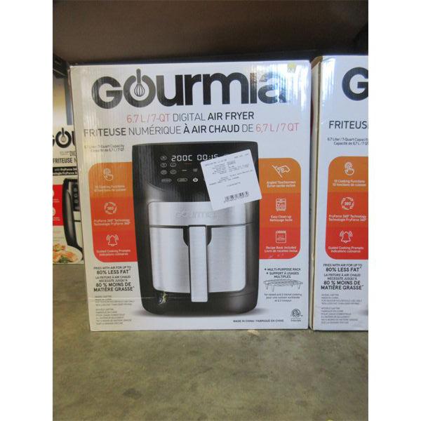 Gourmia 6.7 L/7-QT Air Fryer - Tested Working