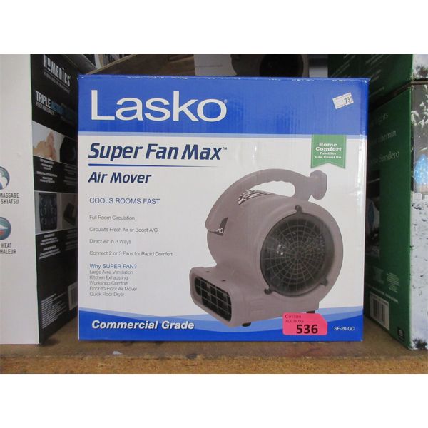 Lasko Super Fan Max Air Mover - Commercial Grade