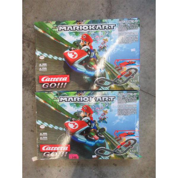 2 MarioKart Carrera Go! Race Track Sets