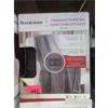 Image 1 : Brookstone 50" x 60" Heated Throw - Dark Grey
