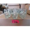 Image 1 : 6 Boxes of 6 Glass Skull Shot Glasses -  2.8 Oz. 