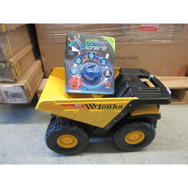 Tonka 952 Dump Truck & Wonder Sphere