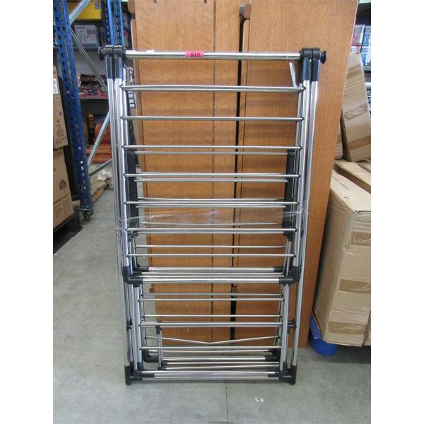 Folding Metal Clothes Drying Rack