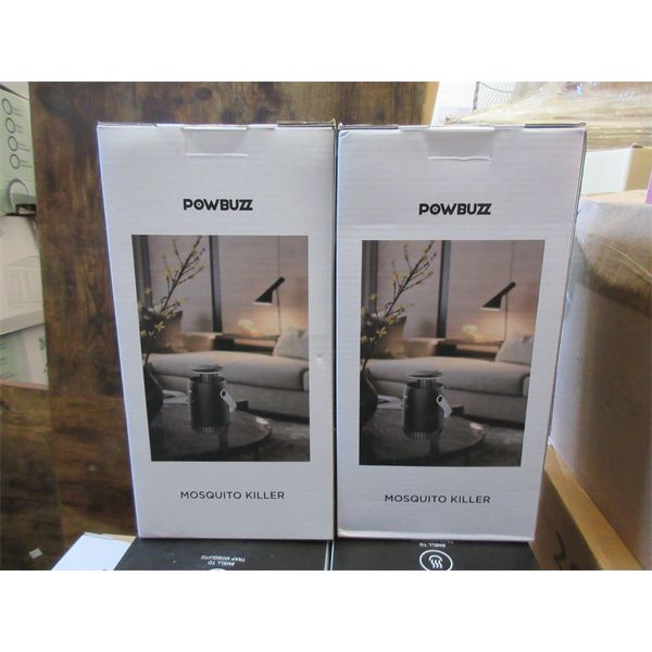 2 New PowBuzz Portable Mosquito Killers