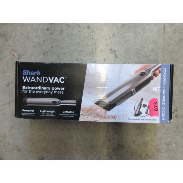 Shark Wand Vac with Charger Base