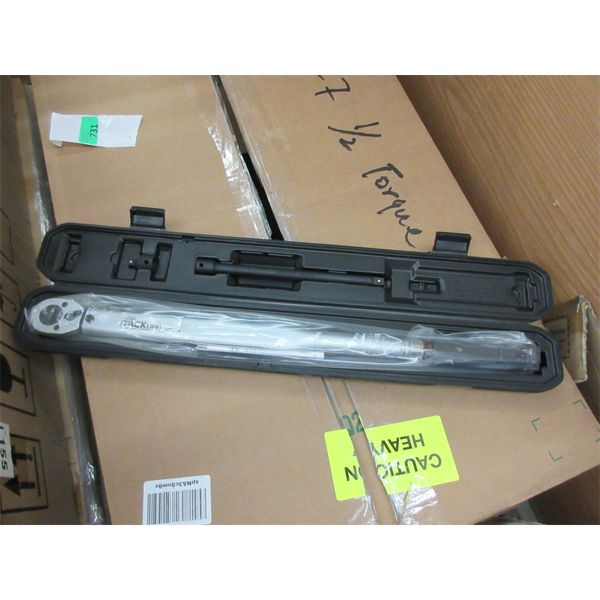 New 1/2" Drive Click Torque Wrench /25 - 250 lbs