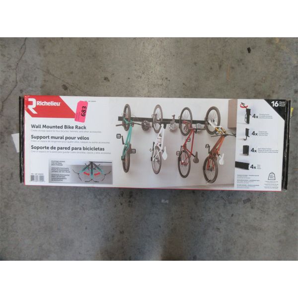 Richelieu Wall Mounted Bike Rack 