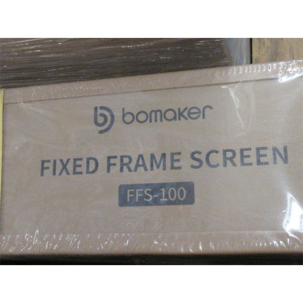 New Bomaker 100" Fixed Frame Projection Screen