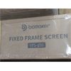 Image 1 : New Bomaker 100" Fixed Frame Projection Screen