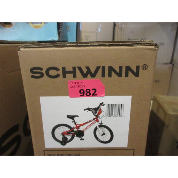 New Schwinn Child's Bike with Training Wheels