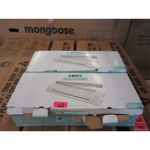 2 Abox Multi Laminators - Model: OL381C 