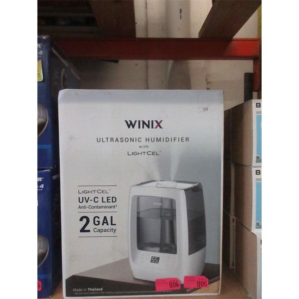 Winix 2 Gallon Ultrasonic Humidifier w/ LightCel