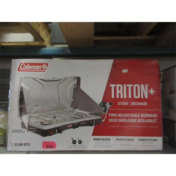 Coleman Triton+ Camp Stove - Open Box 