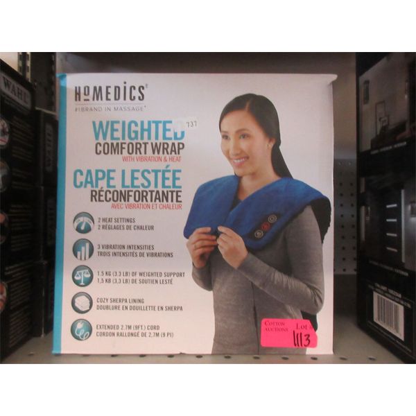 HoMedics Heated Vibrating Comfort Wrap