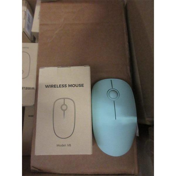 10 New Aqua Wireless Optical Mice