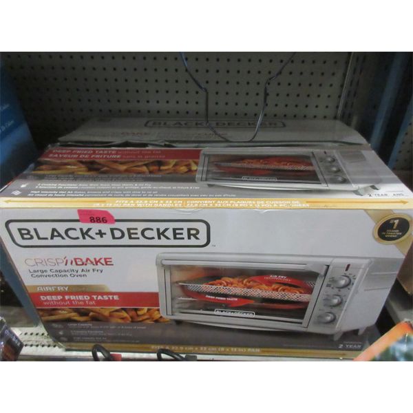 Black & Decker Large Capacity Air Fryer Oven 