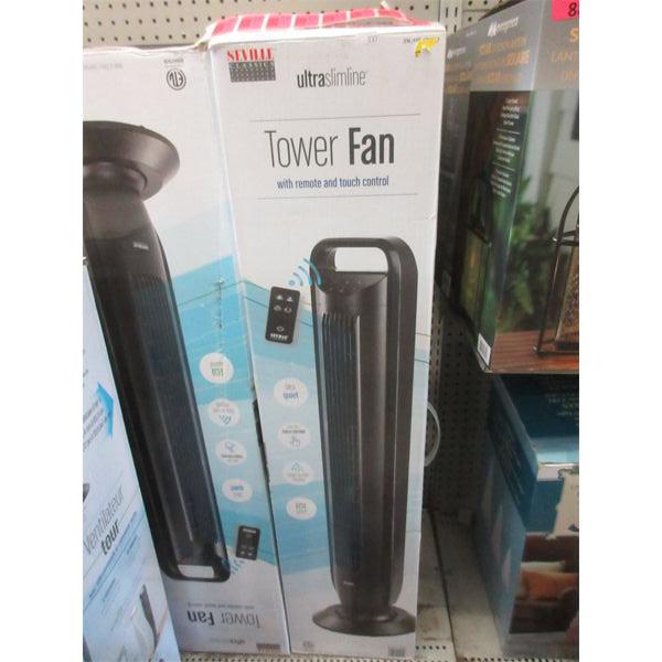 Seville Ultra Slimline Tower Fan w/ Remote