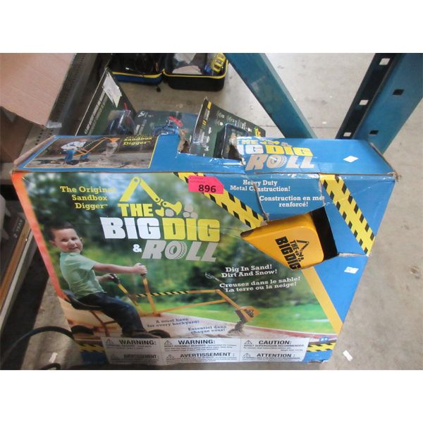 The Big Dig & Roll Sandbox Digger