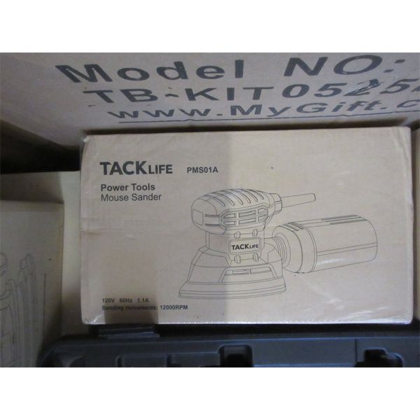 New Tacklife Electric Mouse Sander - Model PMS01A