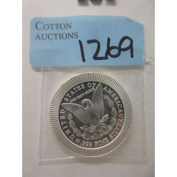 1 Oz .999 Silver E.Pluribus.Unum Round 