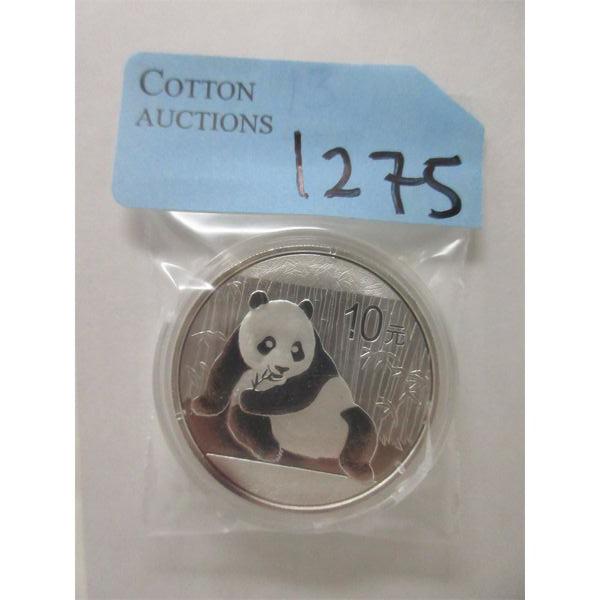 30 Gram .999 Silver 2015 Chinese Panda Coin