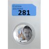 Image 1 : 1 Oz .9999 Silver 2017 Colourized Patrick Roy Hockey Coin 