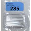 Image 1 : 1 Oz .999 Silver American Flag 2-Sided Bar 