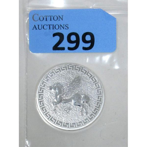 1 Oz .999 Silver Pegasus 2022 Coin 