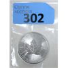 Image 1 : 1 Oz .9999 Silver 2023 Canada Maple Leaf Coin 