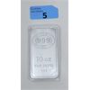 Image 1 : 10 Oz .999 Silver JBR Ethically Sourced Bar 