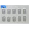 Image 1 : 10 x 1 Oz .999 Silver Sunshine Minting Bars in Uncut Sheet 
