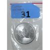 Image 1 : 1 Oz .9999 Silver 2021 Canada Maple Leaf Coin 
