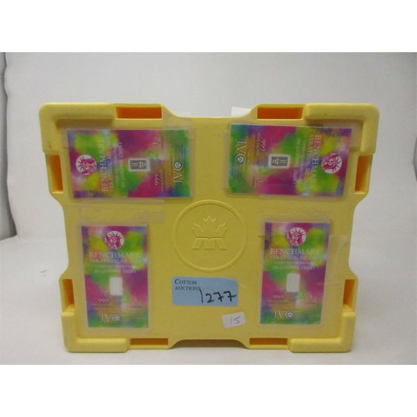 Bullion Box and Four 1 Grain .9999 Silver Bars