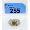 Image 1 : New 1/2 CTW Red Diamond Sterling Silver Ring 