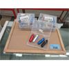 Image 1 : 7 New Sets of 4 Metal Keychain Pill Boxes