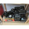 Image 1 : Shelf Lot of Vintage Wall Phones and More