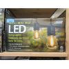 Image 1 : 48' Outdoor LED String Light - 24 Bulbs on String