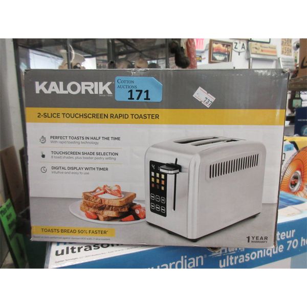 Kalorik 2-Slice Touch Screen Rapid Toaster